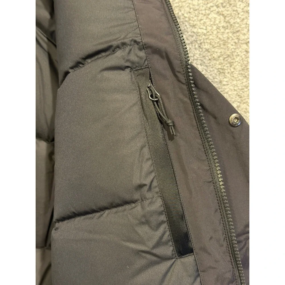 The North Face McMurdo Bomber Jacket Men XL Black 600 Fill DryVent Faux Fur Hood